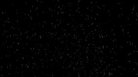 Particles spring up on a black background Stock Illustration