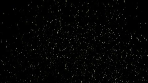 Particles spring up on a black background Stock Illustration