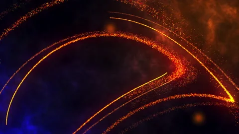 Particles Title Background V3 Stock Footage 158000730