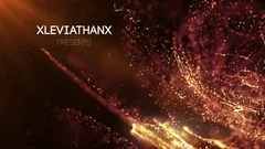 Particles Titles Movie Trailers and Opening Credits Stock After Effects