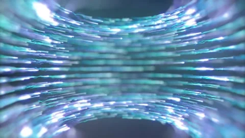 Particles Vortex Background 4K Loop 1 Video stock 229475928