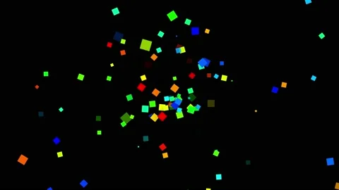 Particles wave with light motion abstract background. Stock Footage 219215763