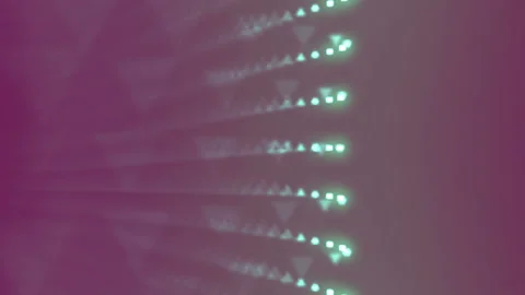Particles wave motion design. Wave pattern animation. 3d rendering HD resolution Stock Footage 116770163