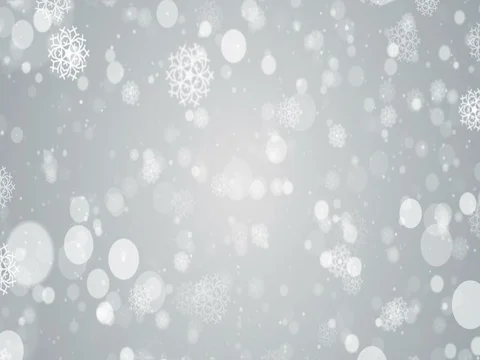 Particles white snow snowflake winter clean bright glitter background loop Stock Footage 81451781