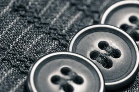 Particolar of buttons Stock Photos