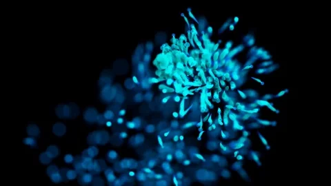 Particular Background Blue Видео 87561208