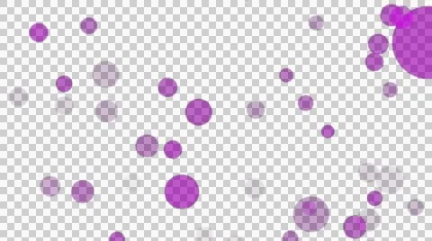 Particular circles moving element alpha Stock Footage 43837060