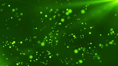 Particular light background LOOP HD 1080 green Video stock 79441739