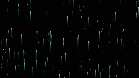 Particular shooting star 01 Video stock 160565057