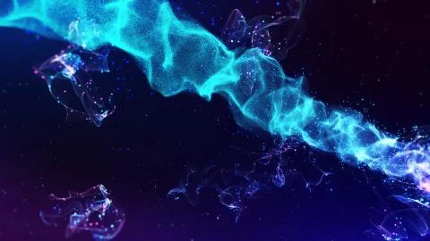 Particular Space Scene Stock Illustration