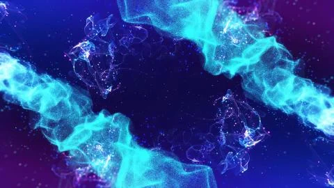 Particular Space Scene Stock Illustration