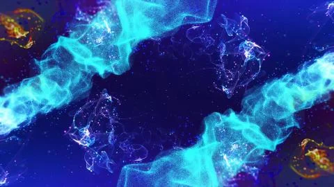 Particular Space Scene Stock Illustration