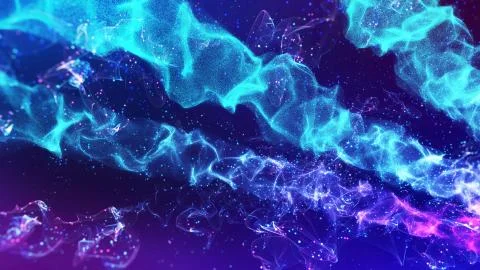 Particular Space Scene Stock Illustration