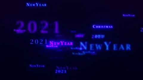 Particular text 2021 Stock Footage 144583494