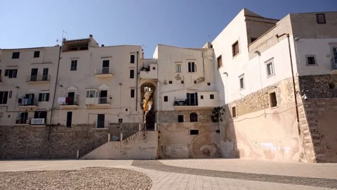 Particular view of Vieste Stock Footage 106209109