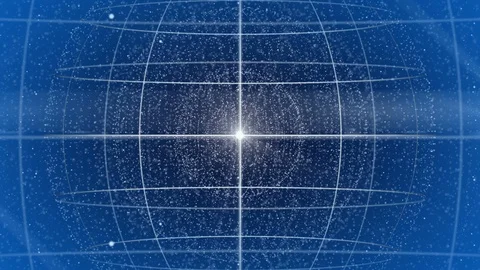 Particular_world LOOP blue Stock Footage 88273352