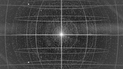 Particular_world LOOP colorless Stock Footage 88273455