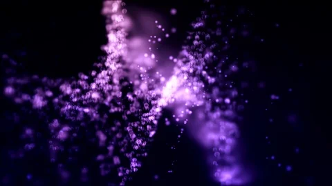 Particulate 80 Looping Animation Stock Footage 73563725