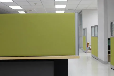 Partition Office Cubicles Stock Photos