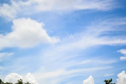 Partly cloudy Stock Photos