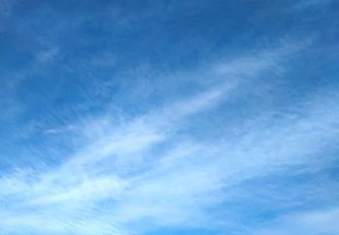 Partly cloudy sky Stock Photos