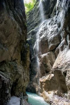 Partnachklamm Stock Photos