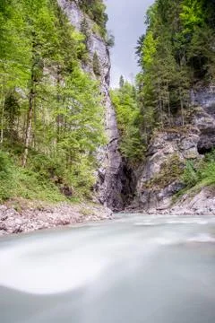 Partnachklamm Foto stock