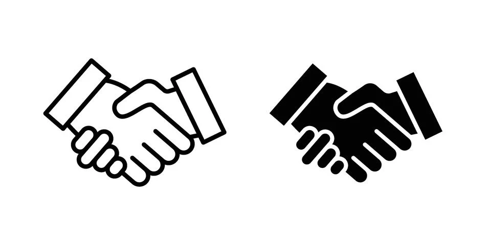 Partner icon graphic element. web icon set Stock Illustration