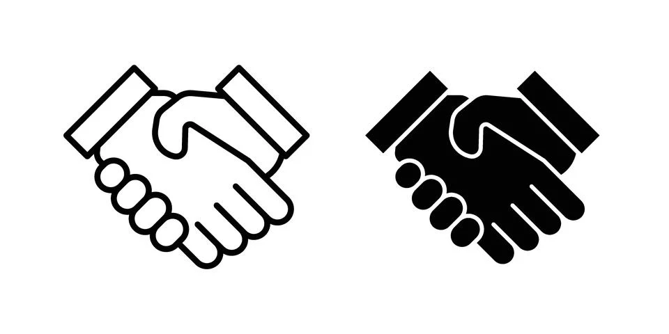 Partner icon vector design illustrations Stock Illustration