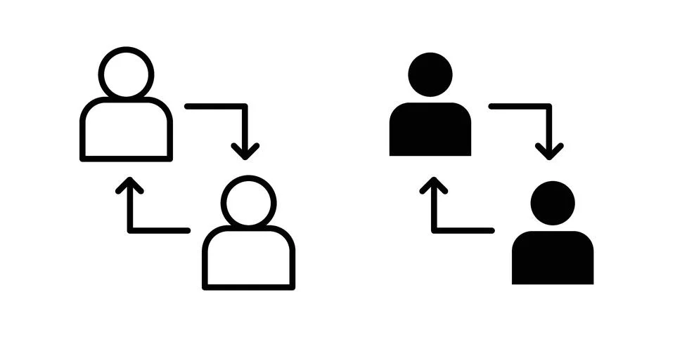 Partner program icon for web projects イラスト素材