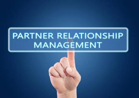 Partner Relationship Management Stock Illustration