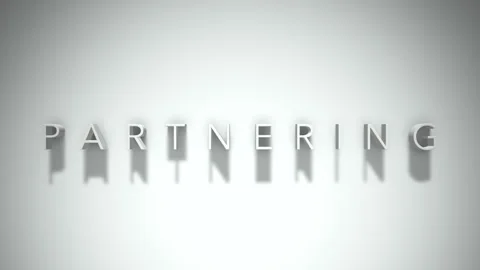 partnering 3D title animation with shado... | Stock Video | Pond5