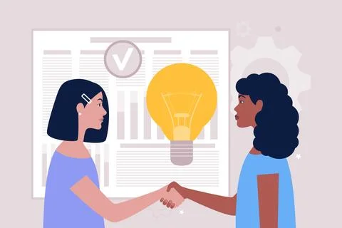 Partnership Stock Illustration