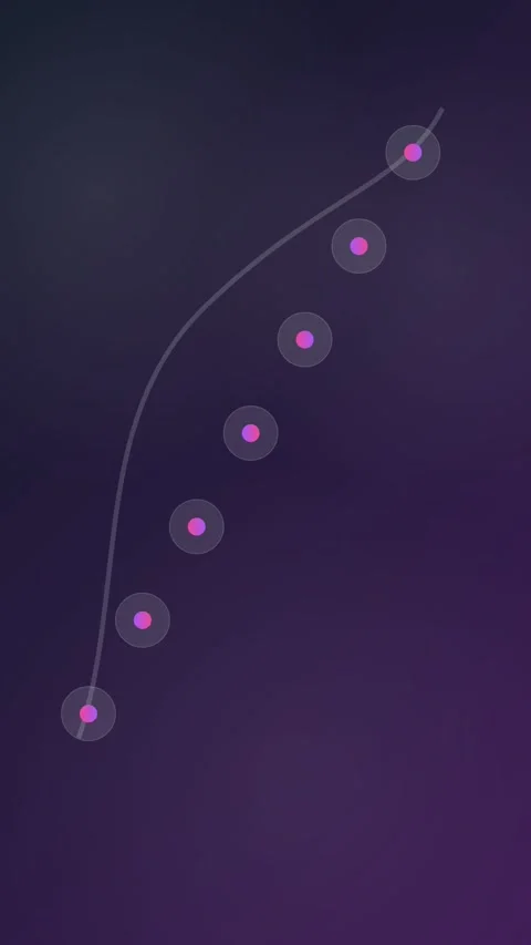 Partnership Management Hub Premium Gradient SaaS Interface Vertical Animation Stock Footage 345154498