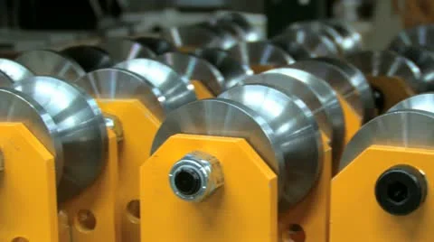 Parts on a shelf Video stock 10893855