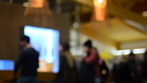 Party and friends with blurred effect. 스톡 동영상 82299435