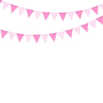 Party Background with Flags  Illustration Stock Illustration