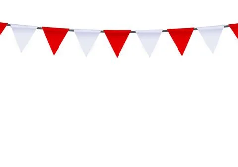 Party Background with Flags  Illustration Stock Illustration