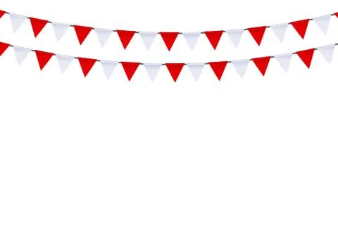 Party Background with Flags  Illustration Stock Illustration