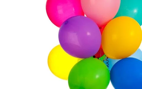 Party balloons Stock Photos