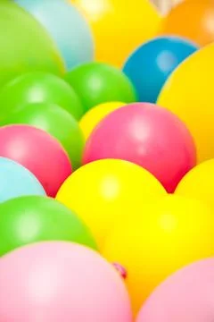 Party balloons Stock Photos