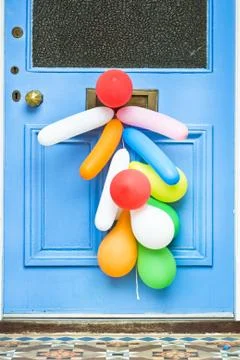 Party balloons Stock Photos