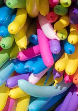 Party balloons Stock Photos