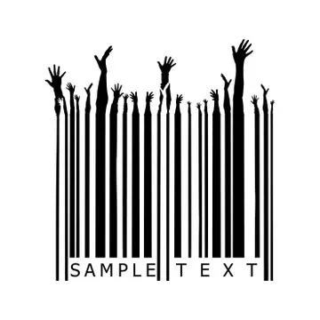 Party barcode Stock-Illustration