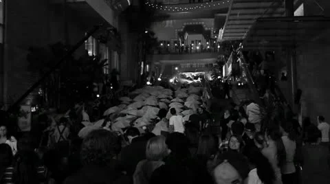 Party-Black&amp;White Video stock 10576875