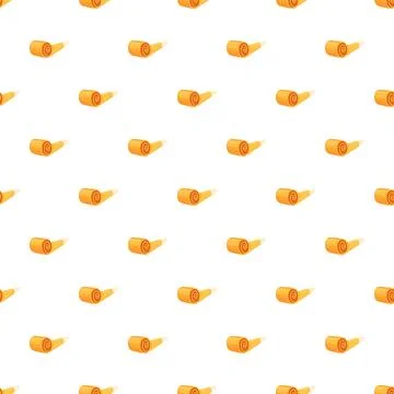Party blower horns creating a festive seamless pattern Stock Illustration