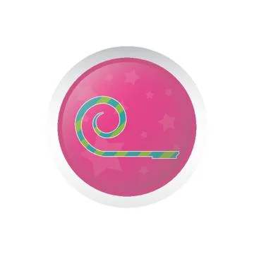 Party Blower Stock-Illustration