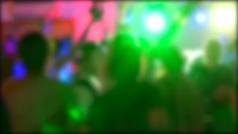 Party blur Stock Footage 72278403