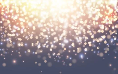 Party bokeh soft light abstract background Stock Illustration