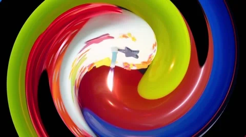 Party cake swirl Stock Footage 46979440